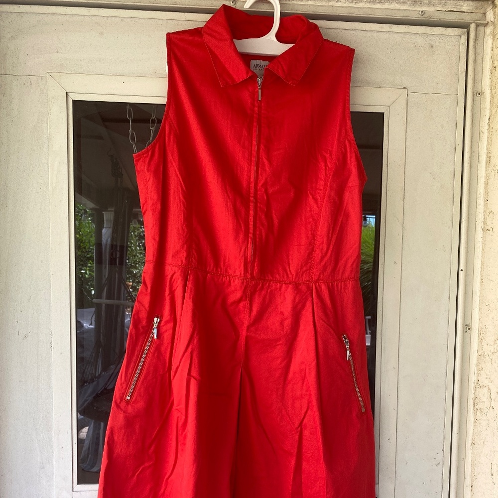 Georgia Armani dress